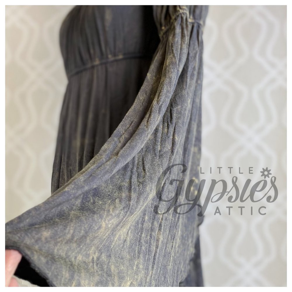 A'reve and' or Vogue Stone Washed Bleached Dress - Picture 4 of 13